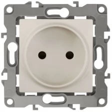 Розетка Эра 12 2P 16A-250В IP20 Ivory 12-2105-02 / Б0018255