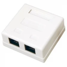 Компьютерная розетка 2 х RJ-45 CAT5e