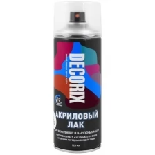 Лак акриловый универсальный Decorix Professional (520мл) глянцевый (0107-32 DX)