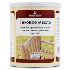 Масло тиковое (тара 1л) Borma Wachs EN0361