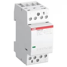 ABB ESB25-40N-01 24V (25А АС-1,4НО) Модульный контактор 24А-4НО-24В АС/DC 1SAE231111R0140