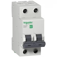 Автомат 2П 50A хар-ка С 4,5кА 230В =S= Easy9 Schneider Electric