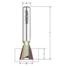 Фреза ласточкин хвост 14гр Z=2 S=8 D=12,7x12,7 ARDEN 206821