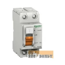 УЗО ВД63 2P 40A AC 300mA Schneider Electric 11453