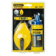 Разметочный набор STANLEY HAND TOOLS Stanley 0-47-443, 30 м, краситель, уровень