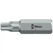 Бита WERA 867/1 Z TORX, вязкая твёрдость, 1/4" C6.3, TX 8 x 25 мм, WE-066495