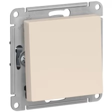 Выключатель Schneider Electric SE AtlasDesign 10АХ Beige SE ATN000271